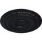 Ekena Millwork Caputo Ceiling Medallion (Fits Canopies up to 6"), Hand-Painted Steel Gray, 24 1/4"OD x 1 1/2"P CM24CASGS - alternate 2